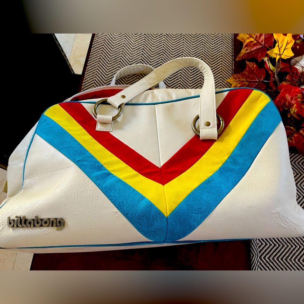 Billabong leather bag vintage